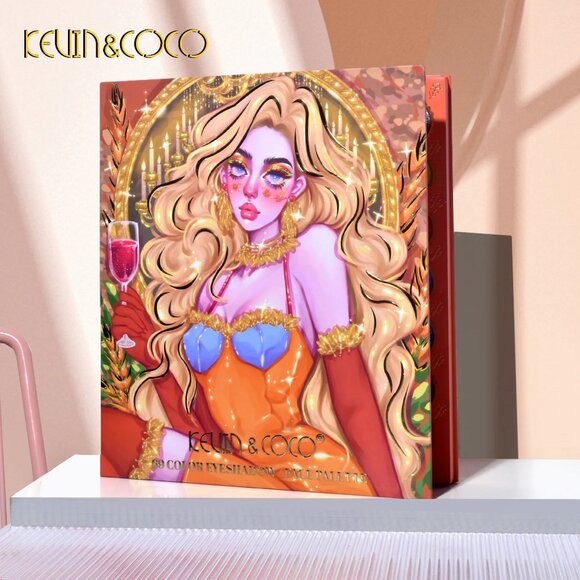 ๐๐Fantastic Kevin & Coco Party Girl - 69 Color Eyeshadow/Face Palette ๐๐ - Picture 2 of 7
